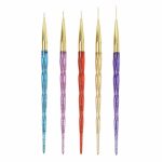 Kit 5 Pinceles Nail ART