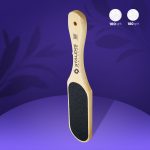 Raspador de pie / Removedor de callos / Mango de Madera 100/180 grit (ABC-10)