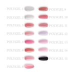 Colección Completa Polygel, 15 unidades