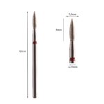 Fresa diamante LLAMA 2,3mm ROJA/AZUL