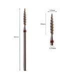 Fresa diamante TORNADO 2,3mm ROJA/AZUL