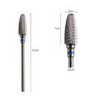 Fresa / Broca de Carburo, anillo Azul. Para retirar gel, acrílico