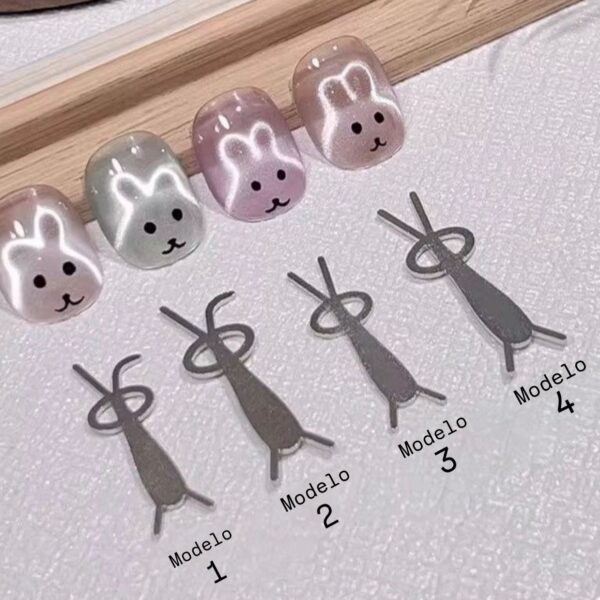 Accesorio para imán, CONEJO en Ojo de Gato