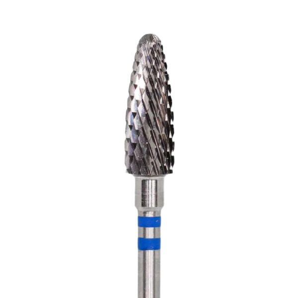 Fresa para Zurdos de CARBURO forma Maiz, Azul (KMIZ)