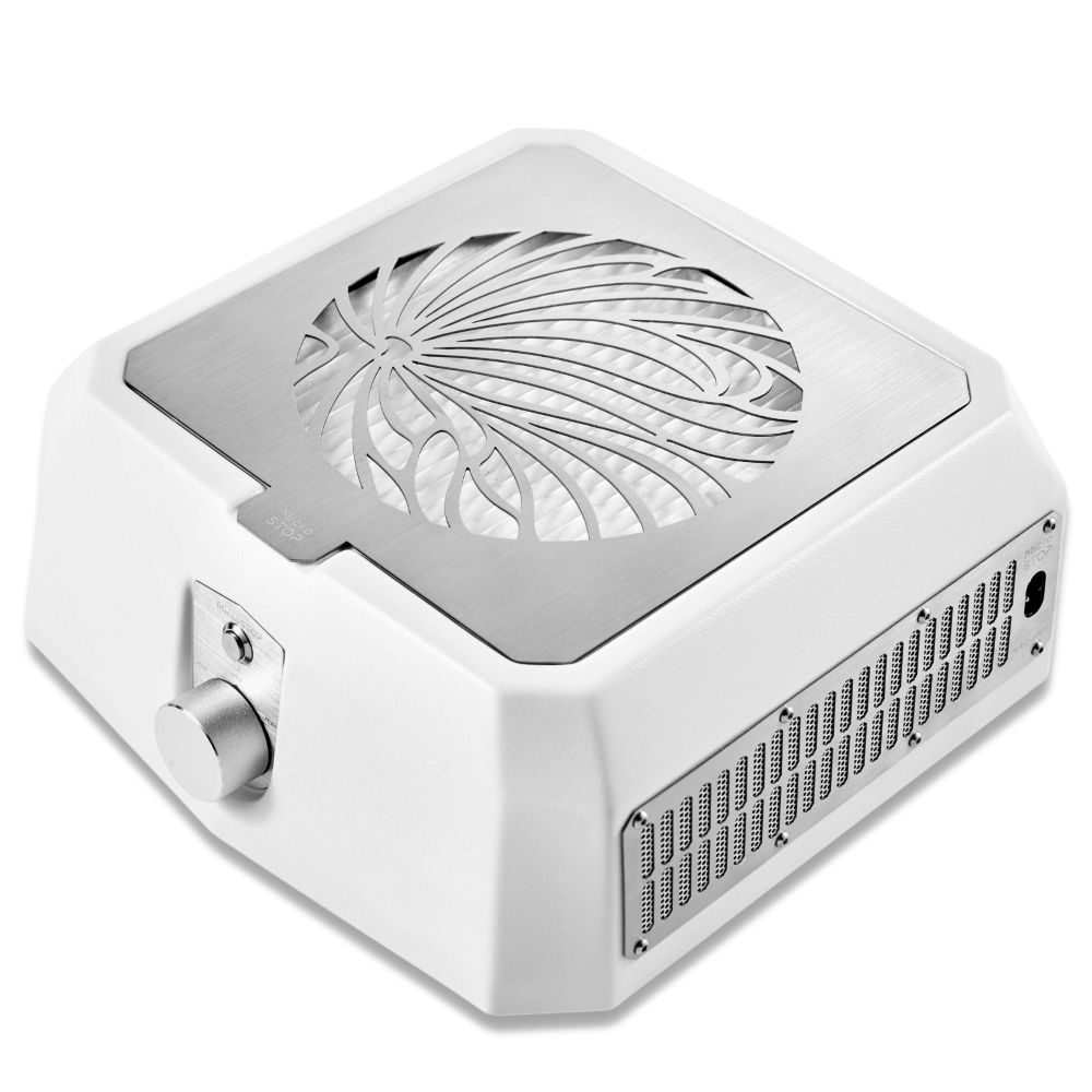 Aspirador blanco micro stop Aspirador de manicura con filtro HEPA MicroStop BASE PRO - Imagen 1