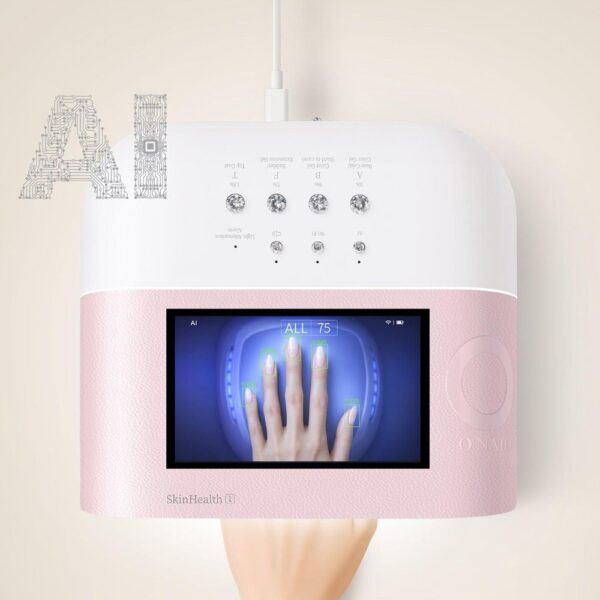 Lámpara de uñas O’Nail con Inteligencia Artificial(IA) ROSA/BLANCO